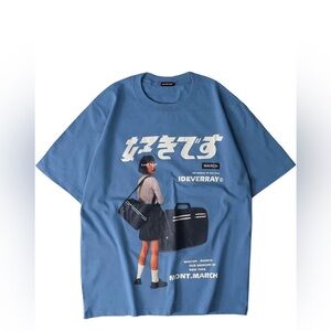 Aelfric Eden Mens 90s Vintage Oversize Shirts Summer Unisex